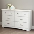 thumbnail image 1 of South Shore Tiara 6-Drawer Dresser for Child, in Pure White, 1 of 9