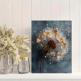 thumbnail image 2 of Boho Dandelion Canvas Print, Nature Inspired Digital Art, Modern Home Wall Decor, 2 of 8