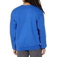 thumbnail image 4 of Gildan Heavy Blend Crewneck Sweatshirt for Unisex | Long Sleeve Casual Fleece Sweatshirts 8oz, Size L, Royal Pullover, 4 of 5