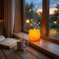 thumbnail image 5 of Fmbmuo Warm Light Halloween-Themed Flameless Led Candles , Outdoor Indoor Orange Thanksgiving Ornament , For Home Party Holiday Desktop Decor, 5 of 8