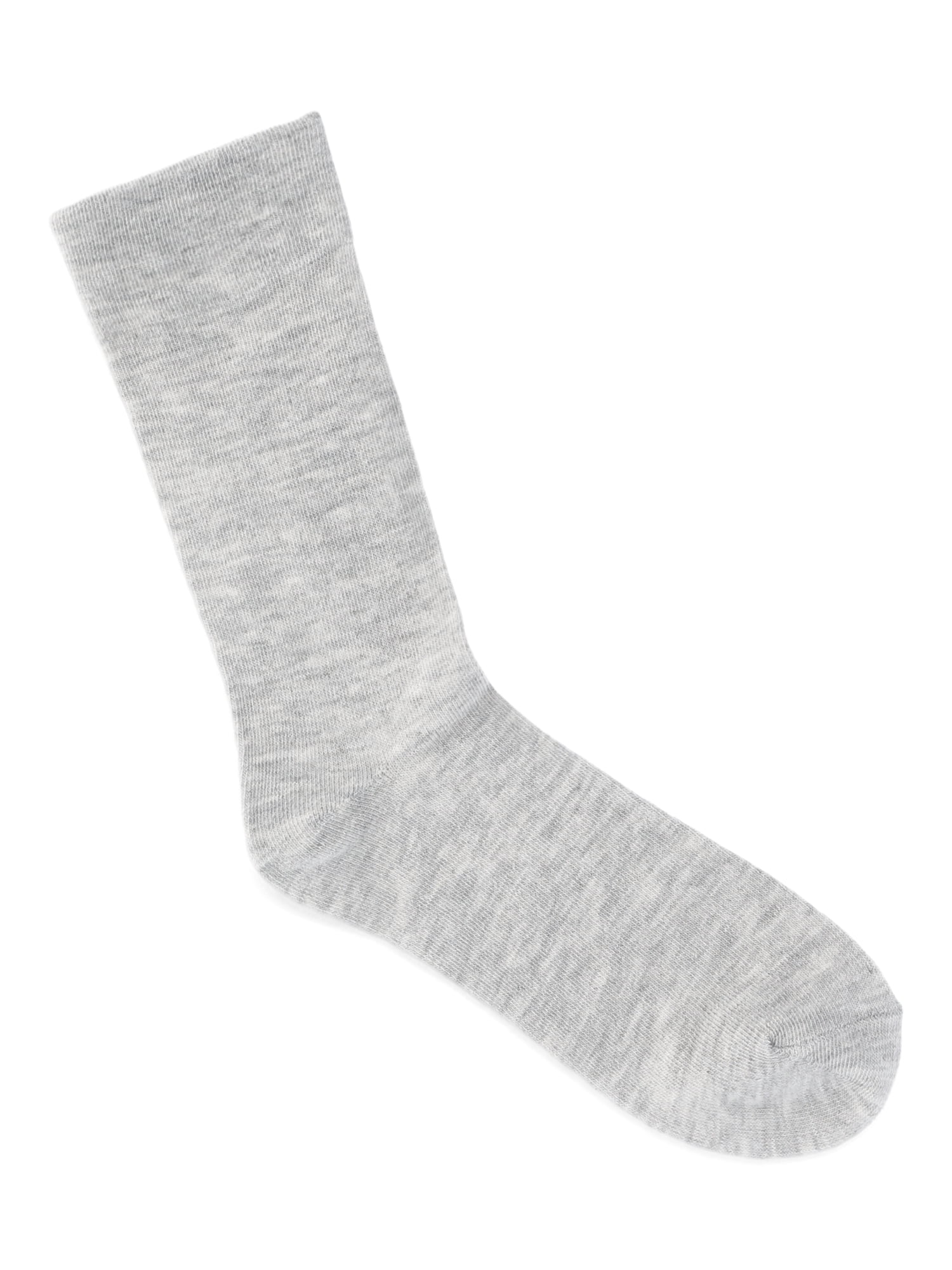 Joyspun Women's Essentials Crew Dress Socks, 6-Pack, Fits Shoe Sizes 4-10