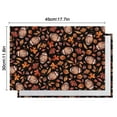 thumbnail image 5 of Autumn Dinner Placemats Set of 6, 12x18 Inch Rustic Linen Table Mats with Pumpkin and Sunflower Pattern, Washable Farmhouse Dining Decor for Thanksgiving Parties, 5 of 5