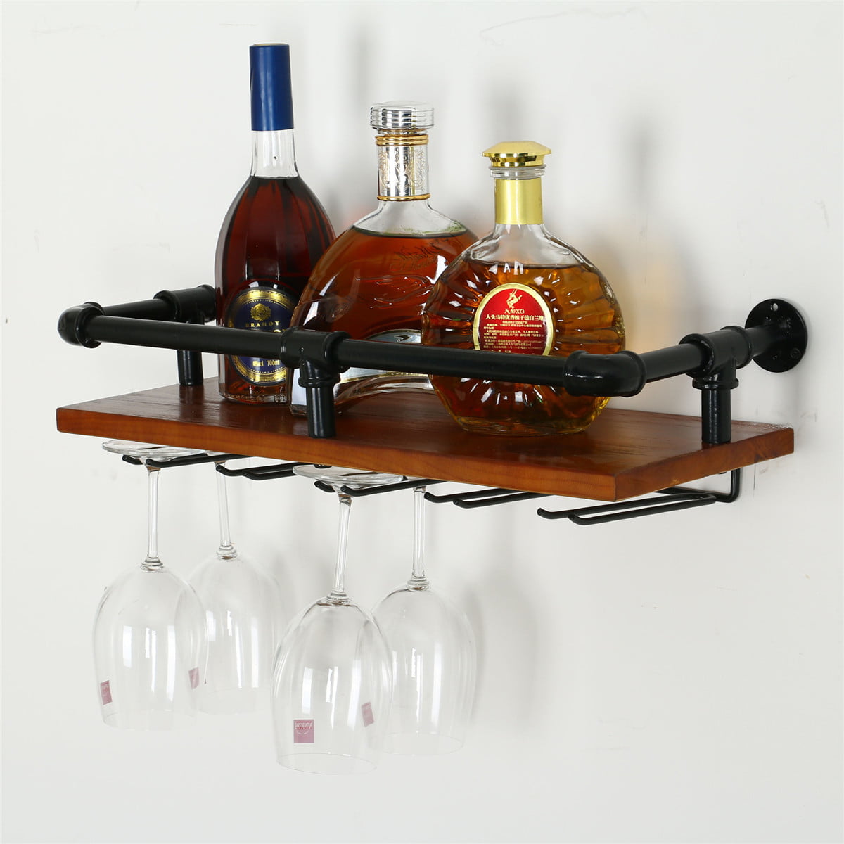 Liquor bottle and cork holder