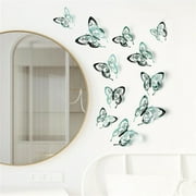 zanvin Black Friday Deals 3D Color Stereo Butterfly Personality Creative Living Room Bedroom Wall Stickers