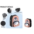 thumbnail image 4 of Binienty Penguin Backpack and Lunch Box Pencil Case 3 Piece Kids 12 Inch Backpack for School Girls Toddler Ages 4-8 Cute School Bookbag with Adjustable Straps, 4 of 8