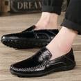 thumbnail image 2 of BUBUDENG Mens Loafers Driving Dress Shoes Comfortable Slip on Shoes Casual Penny Loafers for Men, 2 of 10