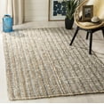 thumbnail image 4 of SAFAVIEH Natural Fiber Levi Braided Area Rug, Grey/Natural, 8' x 10', 4 of 13