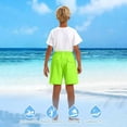 thumbnail image 4 of oqasdz Boys' Shorts Quick Drying Athletic Gym Shorts with Compression Liner for Kids Children Everyday Play and Sports Casual Summer, 4 of 4