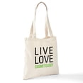 thumbnail image 6 of CafePress - Live Love Cosmetology Tote Bag - Unisex Canvas Tote Bag, Beige, 1-Piece, 6 of 6