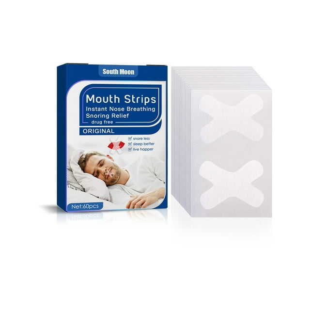 Mouth Tape for Snoring, Sleep Strips for Better Nasal Breathing, Anti Snoring Mouth Taping for
