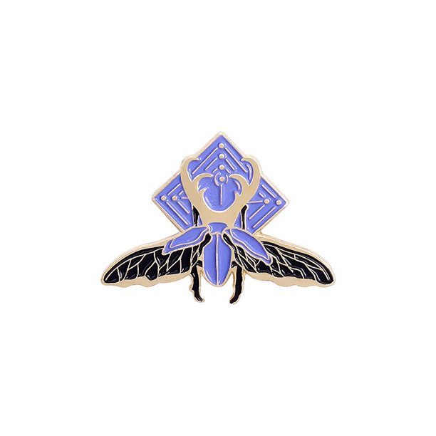 Broche de serie animal creativo, diseño exquisito, conjunto de piezas de mariposa luminosas de dibujos animados, accesorios de insignia