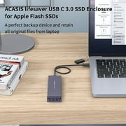 ACASIS 20Gbps External Storage Enclosure for MacBook Air/Pro/iMac 2013-2017 M.2 NVMe SSD