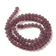 thumbnail image 2 of Imitate Austrian Frosted Glass Beads Strands Grade AA Faceted Bicone Old Lace 2.9~3.3x2.5mm Hole: 0.7mm 135~140pcs/strand 38~40cm, 2 of 4