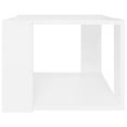 thumbnail image 2 of vidaXL Coffee Table White 40x40x30 cm Engineered Wood, 2 of 3