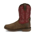 thumbnail image 3 of Justin Men's Broncy Waterproof Western Work Boot Composite Toe - SE4753 7 EE  US, 3 of 7