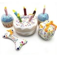 thumbnail image 2 of Squeaky Dog Toy - Birthday Cake, 2 of 12