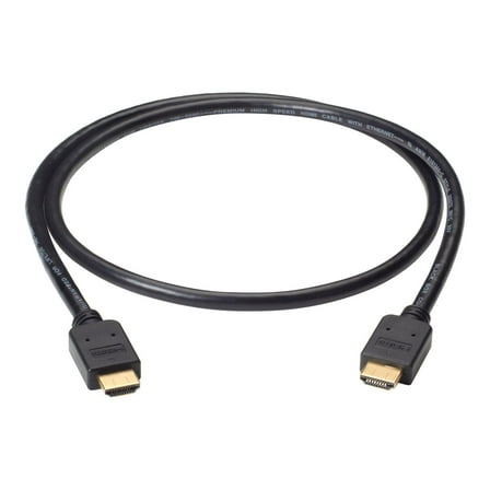 Black Box Corp Premium High-Speed HDMI Cable with Ethernet, Male/Male, 1-m (3.2-ft.) VCB-HDMI-001M