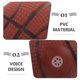 thumbnail image 4 of pelotas de baloncesto chirriantes para masticar, suaves y chirriantes, interactivas., 4 of 6