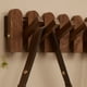 thumbnail image 5 of Perchero de Madera Montado en la Pared con Gancho Oculto, Colgador de Ropa, Sombrero, Llaves, Armario para Muebles de Sala de Estar D, 5 of 5