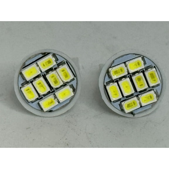 Rebaydo 2pcs T10 Wedge 12 Volt DC Forward Firing LEDs