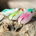 thumbnail image 6 of 2PC Mini Toad Soft Fishing Lure Spinner Metal Sequins Double Hook Thunder 7/12g Topwater Wobblers Swimbait, 6 of 9