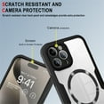 thumbnail image 4 of Fun-Casery Full Body Clear Case for iPhone 12, Compatible with Mag-safe Built-in Screen Protector Shockproof Anti-Scratch Non-Yellowing Phone Case for iPhone 12,Pink, 4 of 8