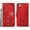 Red, variant on Case for Apple iPhone 7 Plus/8 Plus,Flip Holder Glitter Diamond Leather Magnetic Wallet Phone Case with Wrist Strap,Red