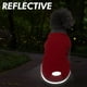thumbnail image 5 of Suéter para perros cyeollo con forro polar reflectante a rayas para perros pequeños, 5 of 6