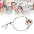 thumbnail image 4 of Essential Oil Diffuser Bracelet, Strong Magnet Stainless Steel Adjustable Length Strong Easy To Wear Aromatherapy Locket Bracelet Delicate  For Girls For Party, 4 of 8