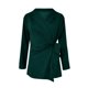 thumbnail image 4 of Puntoco Moda para mujer Casual con cordones en la cintura Suelta Color caramelo Manga larga Color sólido Traje Collar Abrigo Tops Liquidación Puntoco Puntoco-6981, 4 of 5
