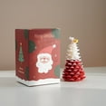 thumbnail image 2 of Pompotops Christmas Tree Aromatic Candle Decoration Soybean Wax Creative Gift Box Decorative Christmas Candle Clearance, 2 of 2