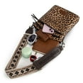 thumbnail image 6 of Montana West Multi Zip Pocket Large Crossbody Bag With Guitar Strap, C-Leopard, 6 of 7