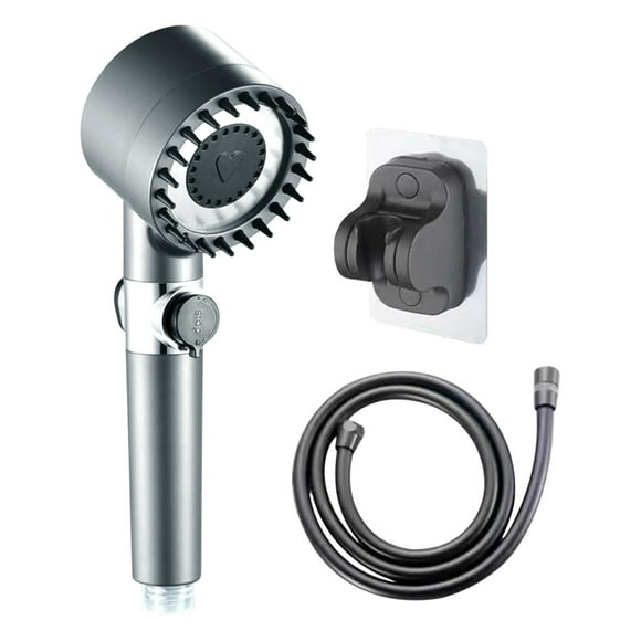 TopLLC Household Bath Bathroom Shower Supercharged Household Bath Shower Super Strong Rain Shower Adjustables Pressure Sprinkler on Clearance