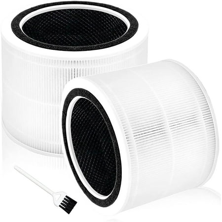 

Core 200S Replacement Filter for LEVOIT Core 200S Smart WiFi Air Purifier 3-in-1 H13 True HEPA Filter Replacement and High-Efficiency Activated Carbon Part # Core 200S-RF 2 Pack