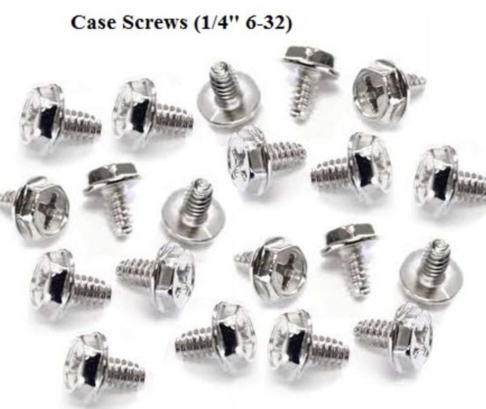 6/32 Computer Case & Hard Drive Mounting Screws PACK of 20