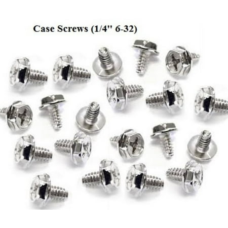 6/32 Computer Case & Hard Drive Mounting Screws - PACK of (Best Wrist Mounted Dive Computer)