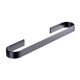 thumbnail image 1 of Toallero de baño, juego de accesorios de baño, toalleros resistentes, soporte para toallas para piscina 45cm Negro, 1 of 9