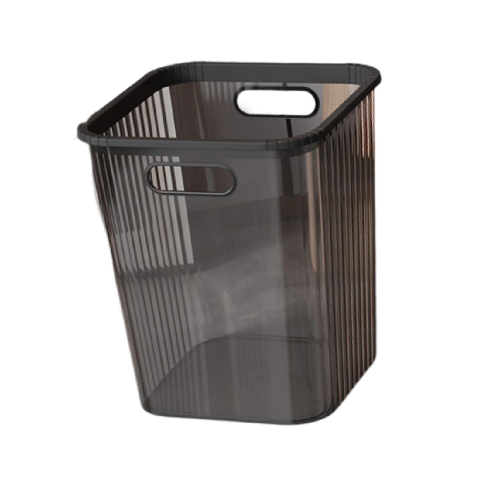 TISHITA Dustbin Bedroom Trash Can Open Top Large Capacity Wastebasket Office Garbage Bin for Bathroom Office Kids Room Dressing Table S