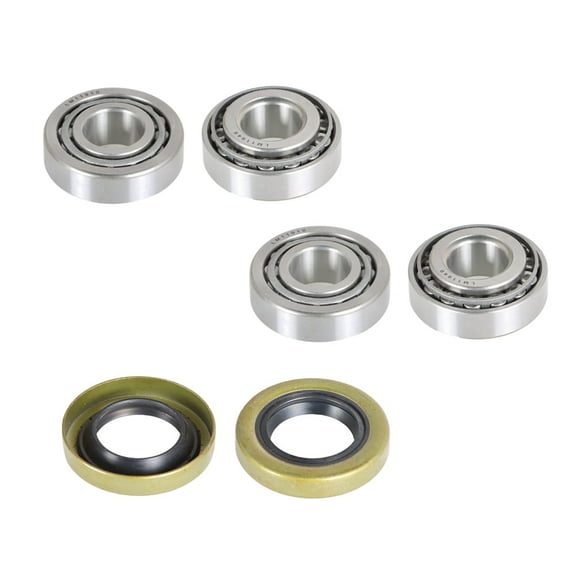 LABLT 2 Set Golf Cart Front Wheel Bearings and Seal Kit Replacement for Gas&Electric Club Car 1982-2002 DS Golf Carts