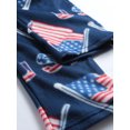 thumbnail image 5 of Ma Croix Mens Premium Pajama Pants American Pattern Knit Fleece Lounge PJ Bottom with Pockets, 5 of 6