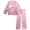 Pink Bows, variant on dELiA*s Girls Pajamas Satin Collared Button Down Long Sleeve Sleep Shirt & Bottoms Set 2 Piece