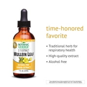 Botanic Choice Mullein Leaf Liquid Extract , 1 oz