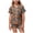 Orange, variant on Pandaie Unisex Kids Silky Sleepwear Lapel Short Sleeve Top Elastic Shorts Featuring Holiday Cartoon Patterns Light Smooth Fabric Night Outfit at Home Beige,2-3 Years