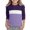 Purple, variant on Cethrio Girls 3/4 Sleeve Tops Size 10-12, Soft Casual Crew Neck Pullover Girls T-Shirts Pink