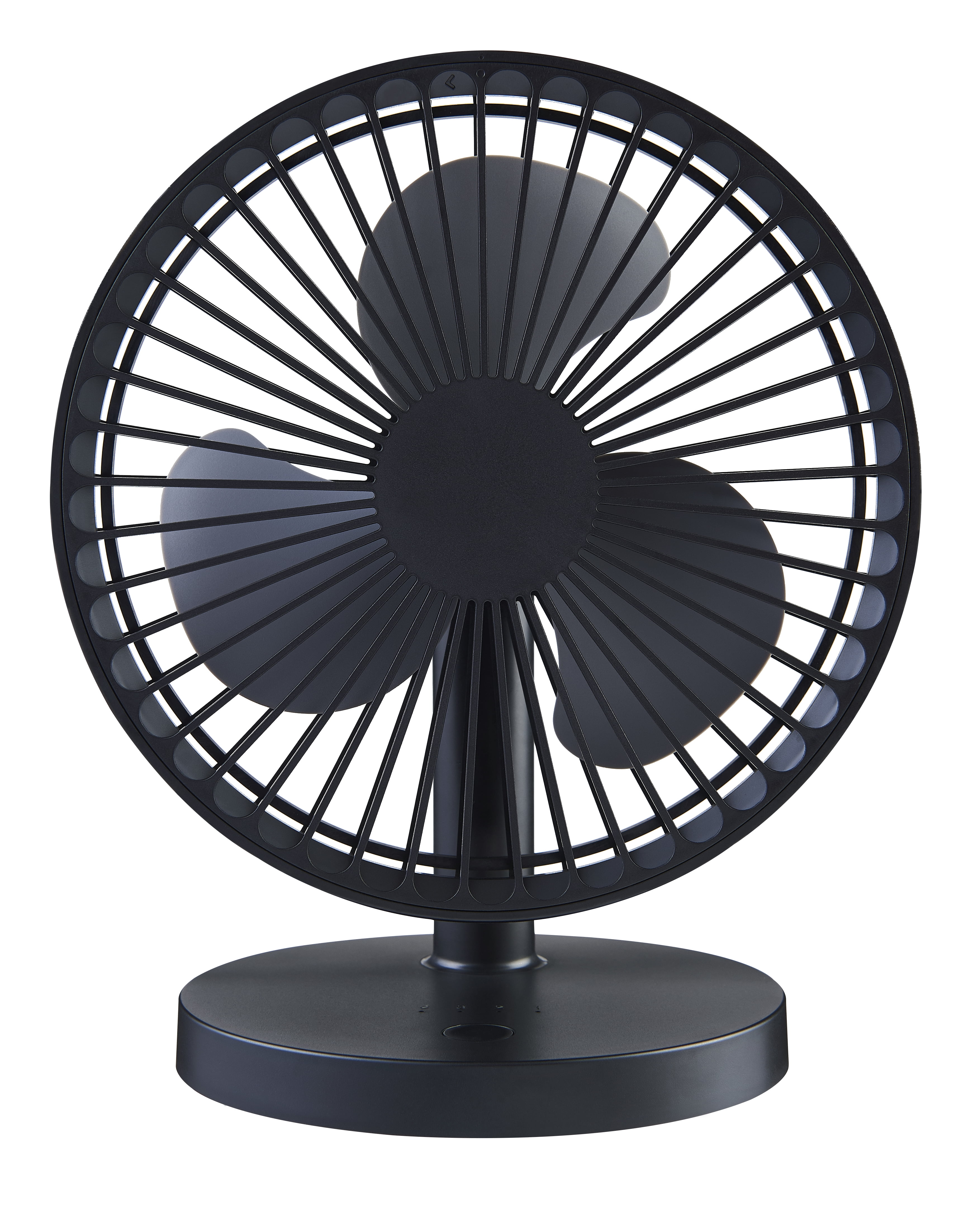 Mainstays 6" Rechargeable USB Fan for Personal Use White