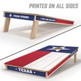 thumbnail image 3 of YouTheFan State of Texas 2' x 4' cornhole Game, 3 of 6