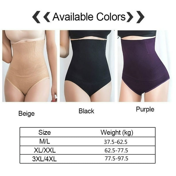 High Waist Shaping Panty 360 Tummy Control Body Shaper Slimming Shapewear  Women Slimming Belly Control Panties