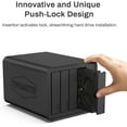 thumbnail image 6 of TERRAMASTER D4-320 External Hard Drive Enclosure - 4bay USB 3.2 Gen2 10Gbps Type-C USB Storage Hot Swappable Plug and Play (Diskless), 6 of 9