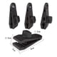 thumbnail image 2 of Accesorio para lona　Paquete de 10 clips de fijación para lona de camping, lonas, caravana, lona de jardín Negro, 2 of 4