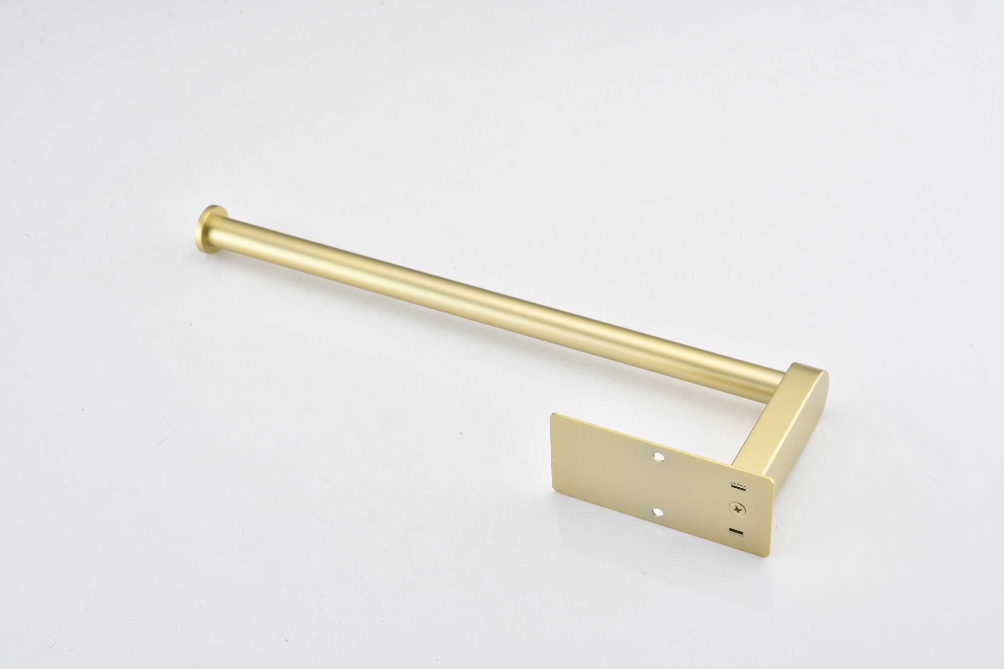 Artlia 2 Pack Paper Towel Holder Wall Mount, Brushed gold Paper Towel